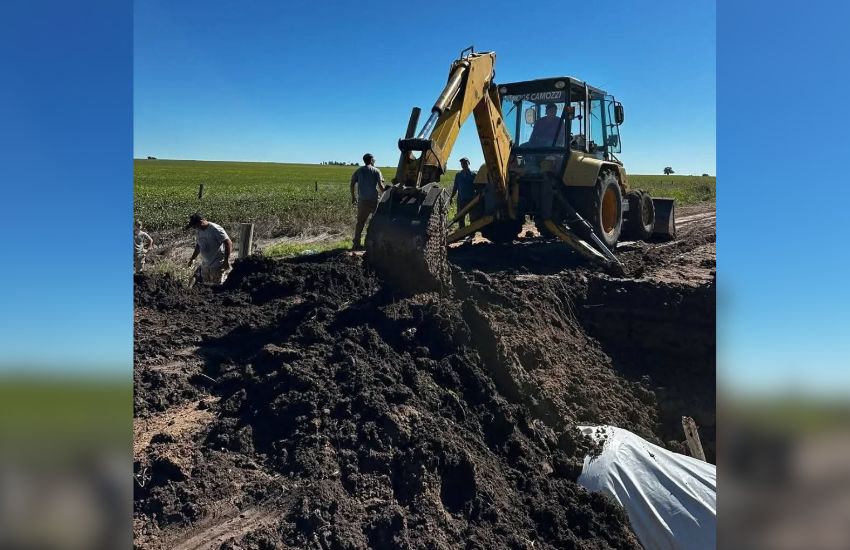 Vecinos de Las Guachas y La Ollita repararon por cuenta propia la Ruta 15 y Vialidad emitió un comunicado